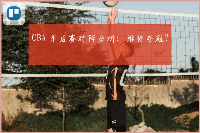 CBA 季后赛对阵分析：谁将夺冠？