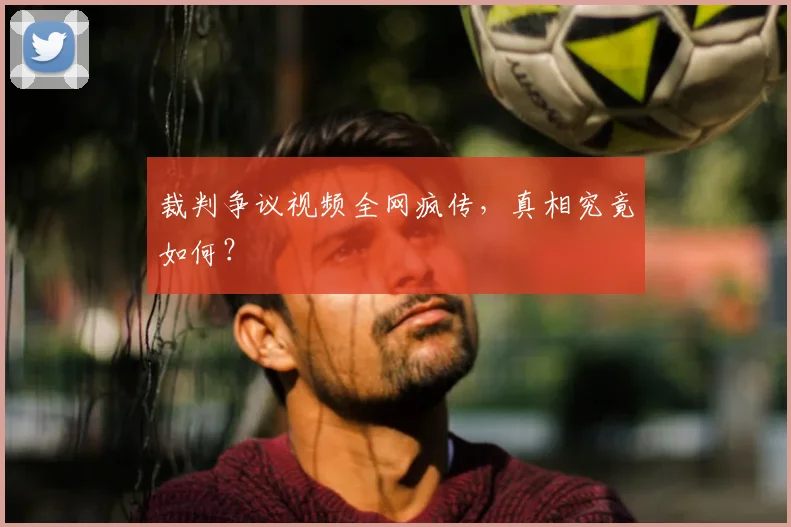 裁判争议视频全网疯传,真相究竟如何?
